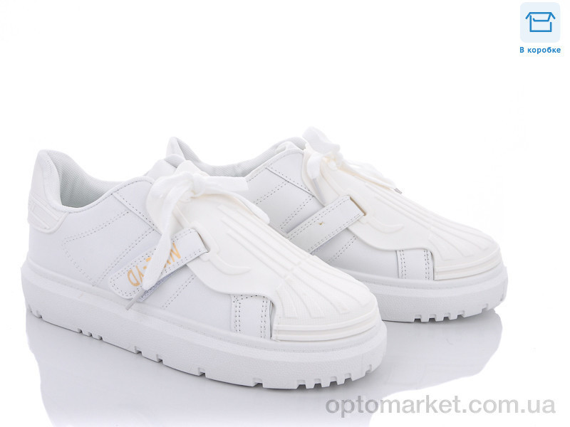 Купить Кроссовки женские K076-1 АКЦИЯ Girnaive белый, фото 2