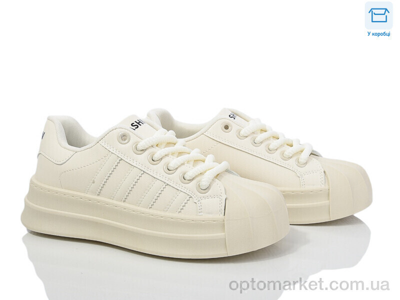 Купить Кросівки жіночі K124-3G Horoso бежевий, фото 2