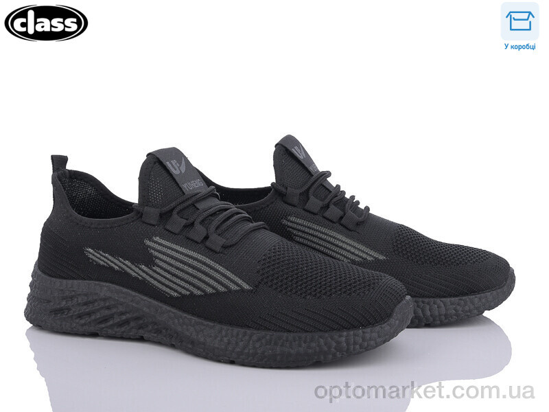 Купить Кросівки чоловічі K351-1 Wei Wei чорний, фото 2