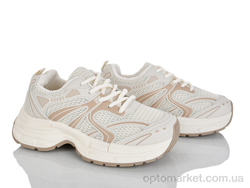 Купить Кросівки жіночі K508-2 Loretta бежевий, фото 2