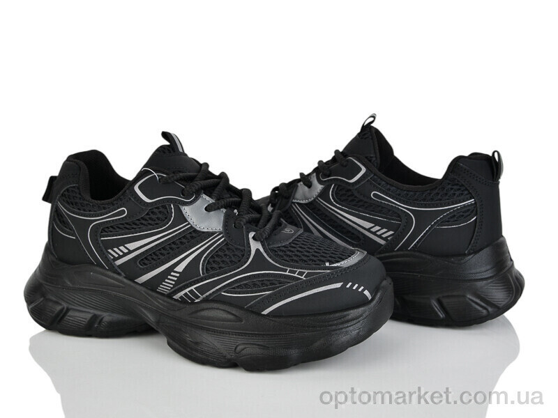 Купить Кросівки жіночі K511 Loretta чорний, фото 2