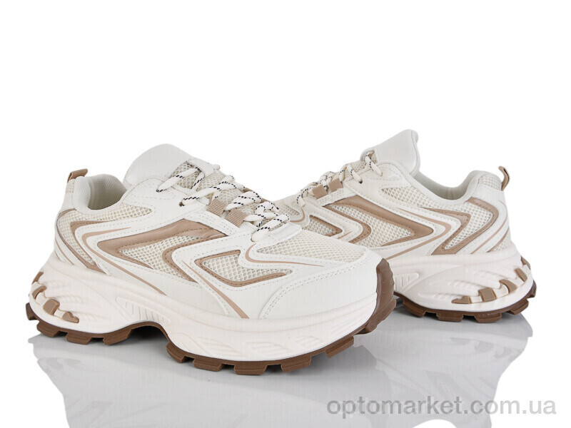 Купить Кросівки жіночі K524-2 Loretta бежевий, фото 2