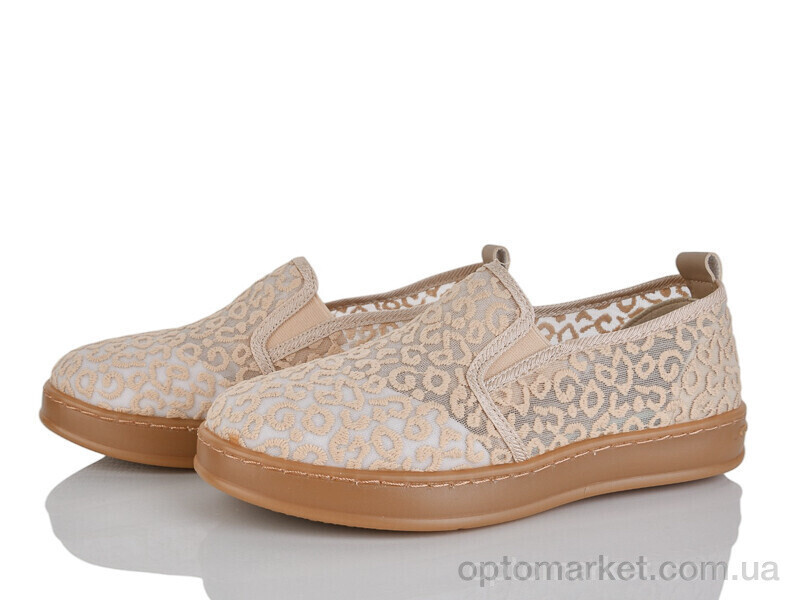 Купить Сліпони жіночі K525-3 Loretta бежевий, фото 2
