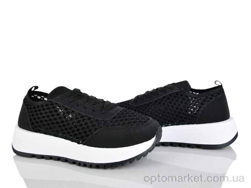 Купить Кросівки жіночі K527 Loretta чорний, фото 2