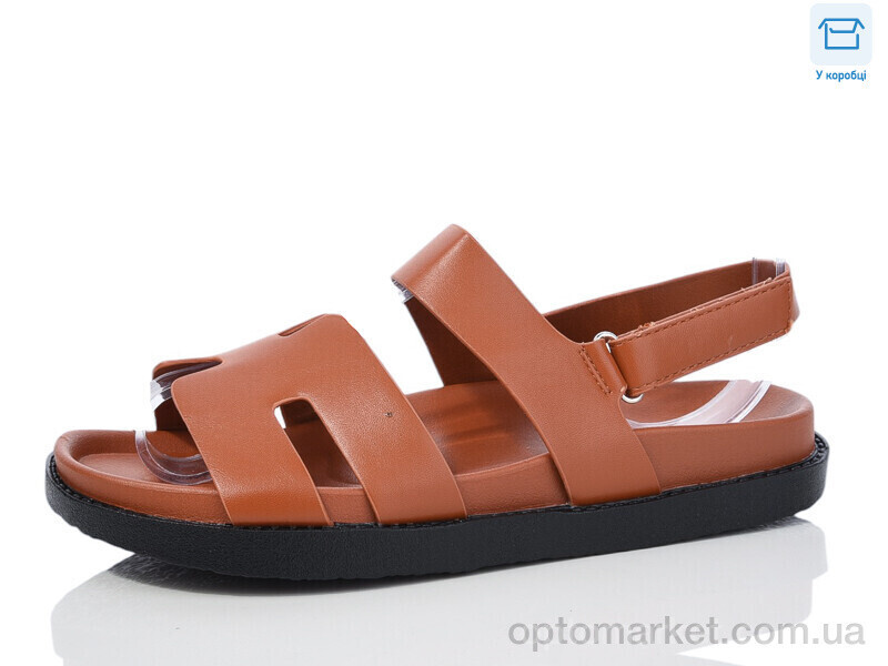 Купить Босоніжки жіночі K53-3 GB коричневий, фото 2