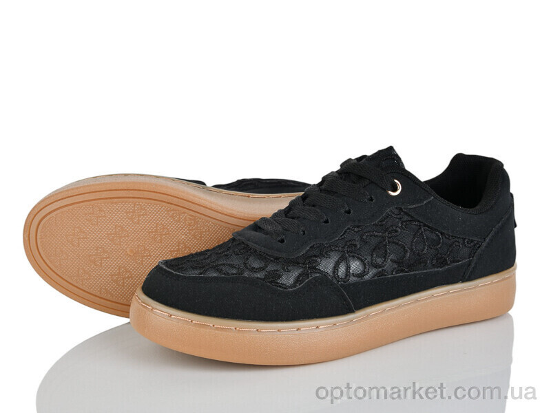 Купить Кросівки жіночі K538 Loretta чорний, фото 2