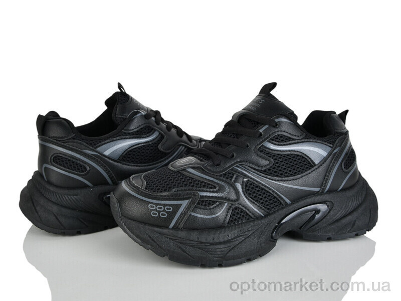 Купить Кросівки жіночі K539 Loretta чорний, фото 2