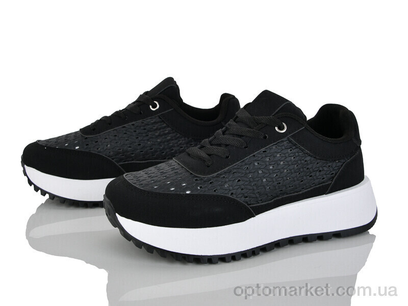 Купить Кросівки жіночі K545 Loretta чорний, фото 2