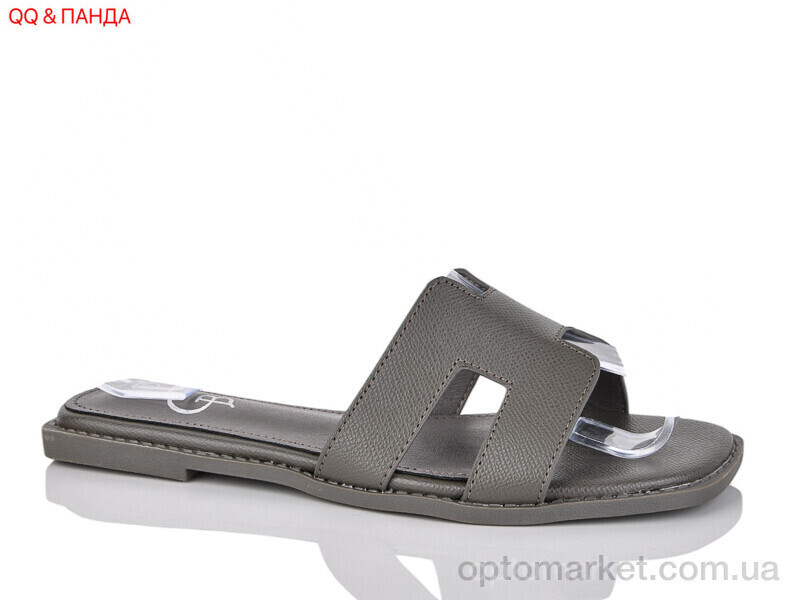 Купить Шльопанці жіночі K55-6 GB сірий, фото 2