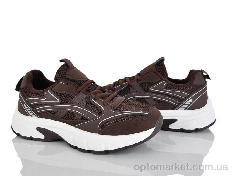 Купить Кросівки жіночі K563-3 Loretta коричневий, фото 2