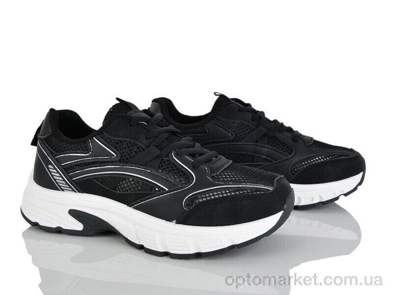 Купить Кросівки жіночі K563 Loretta чорний, фото 2