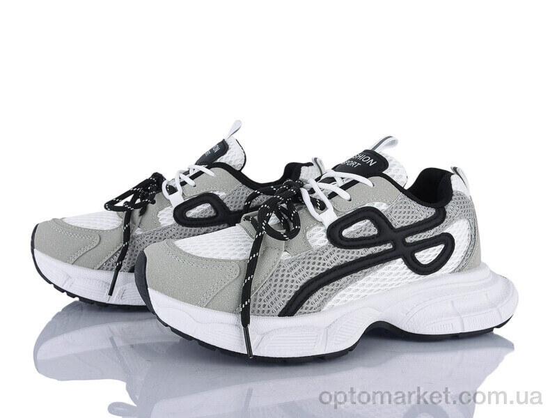 Купить Кросівки жіночі K578-1 Loretta сірий, фото 2