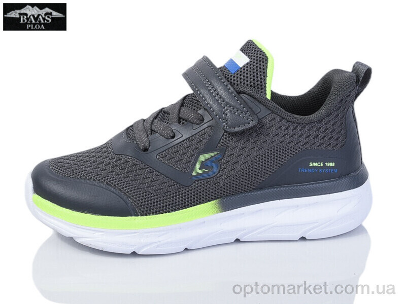 Купить Кросівки дитячі K6542-2 Baas сірий, фото 2