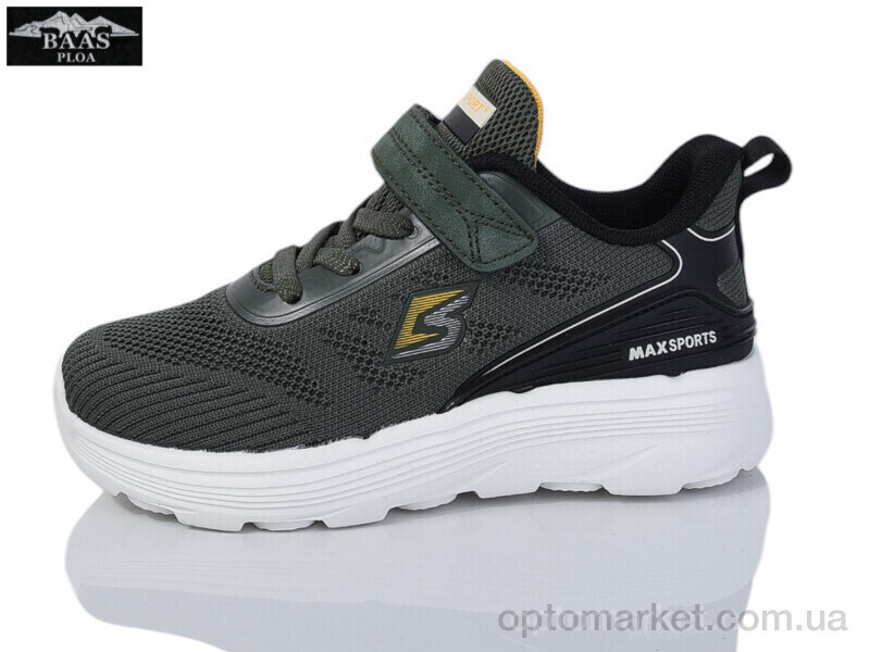 Купить Кросівки дитячі K6545-26 Baas зелений, фото 2