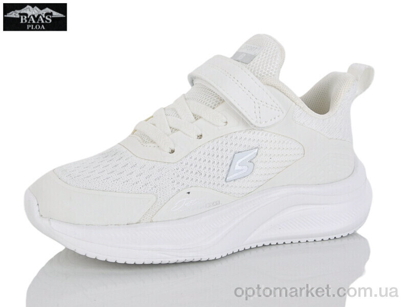 Купить Кросівки дитячі K6606-4 Baas білий, фото 2