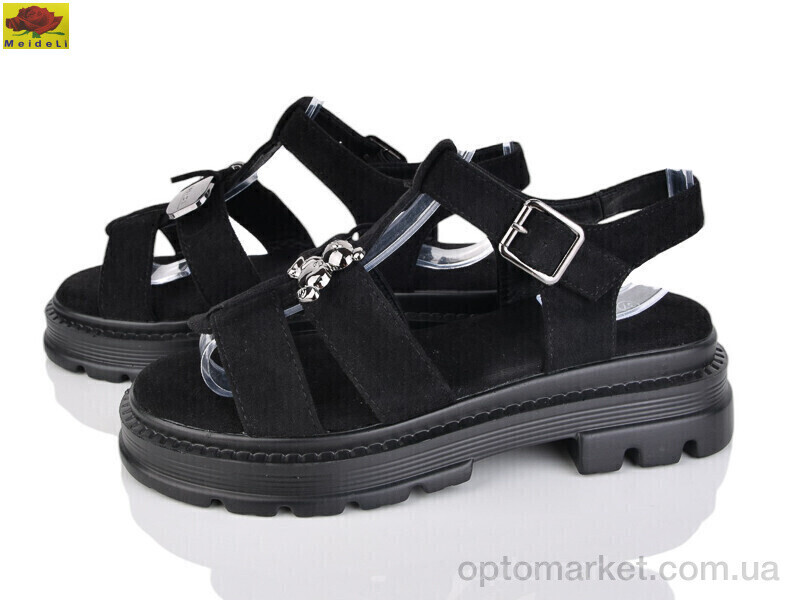 Купить Босоніжки жіночі K892-4 Mei De Li чорний, фото 2