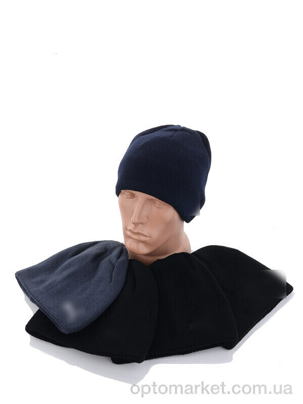 Купить Шапка чоловічі KA143 mix флис P.ma мікс, фото 3