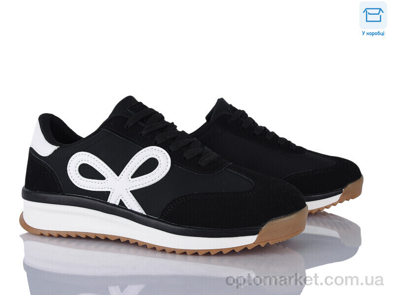 Купить Кросівки жіночі KA2008-1 Horoso чорний, фото 3