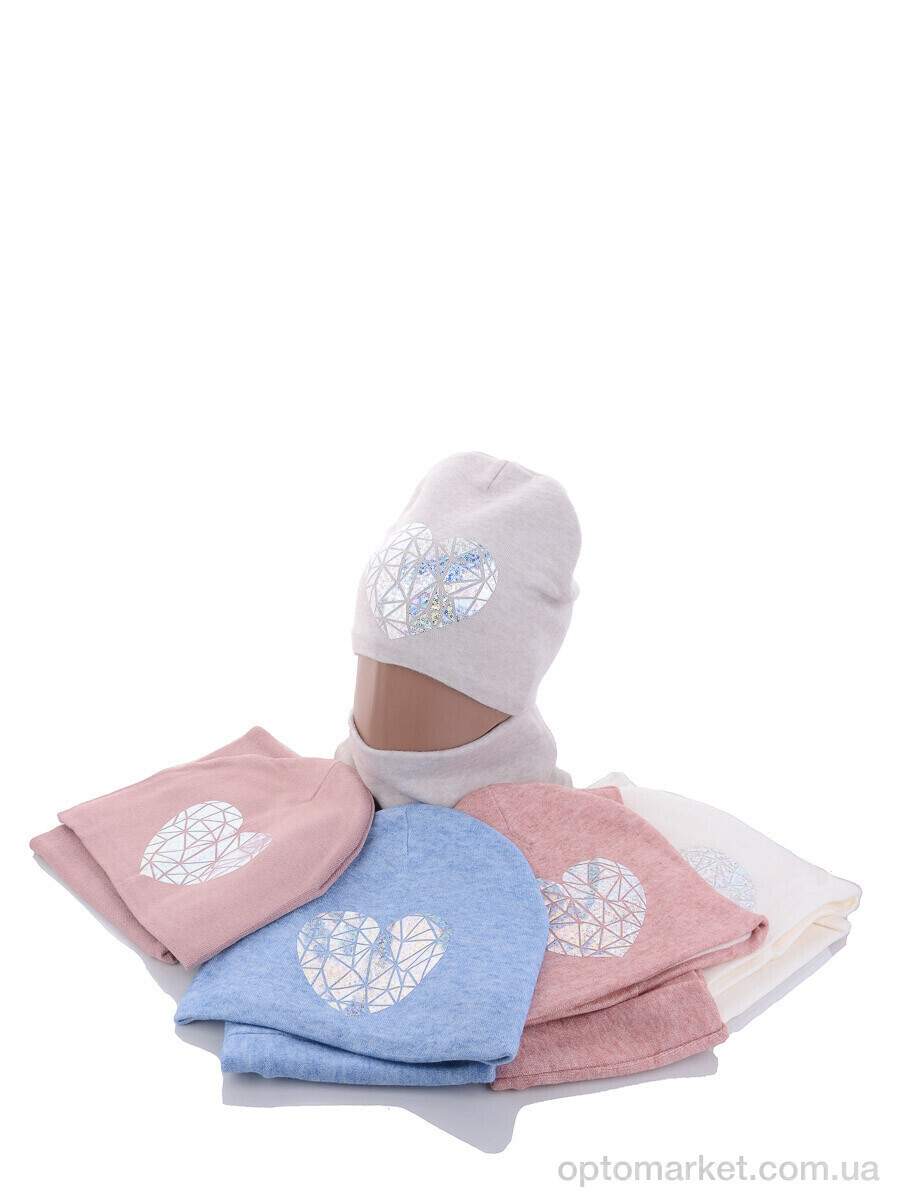 Купить Шапка жіночі KA303 комплект mix фліс Red Hat мікс, фото 2