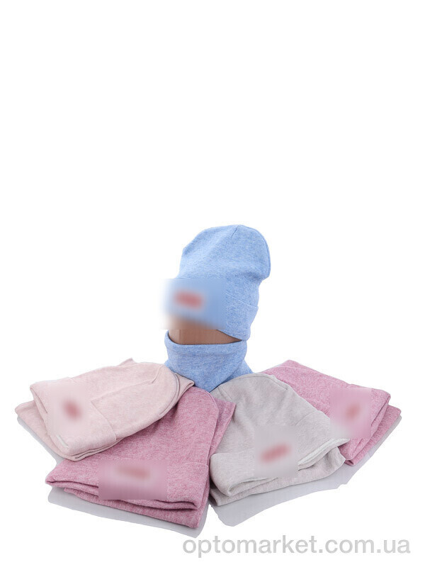 Купить Шапка жіночі KA304 комплект mix фліс S.preme мікс, фото 3