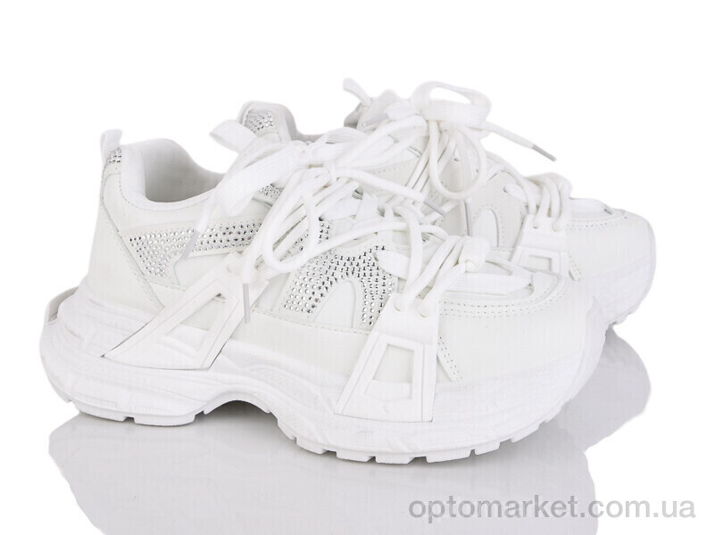 Купить Кросівки жіночі KA64-2 Kaker білий, фото 2