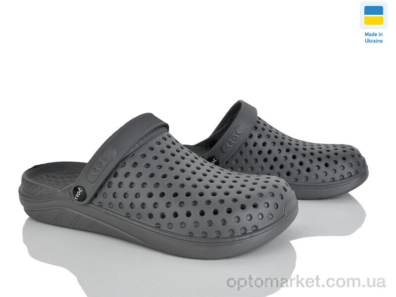 Купить Крокси жіночі KC2268 сірий Krok сірий, фото 2