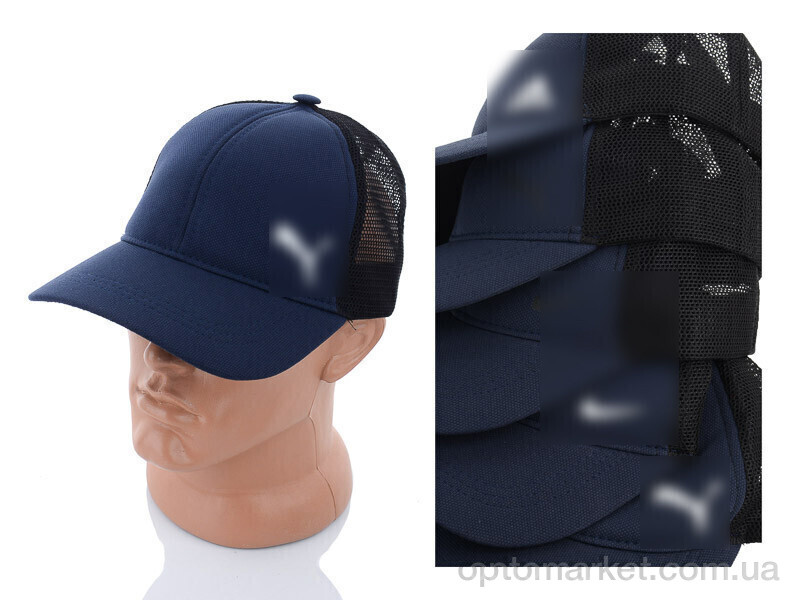 Купить Кепка чоловічі Кепка лакоста з сіткою та накатка 008 mix STARK синій, фото 4