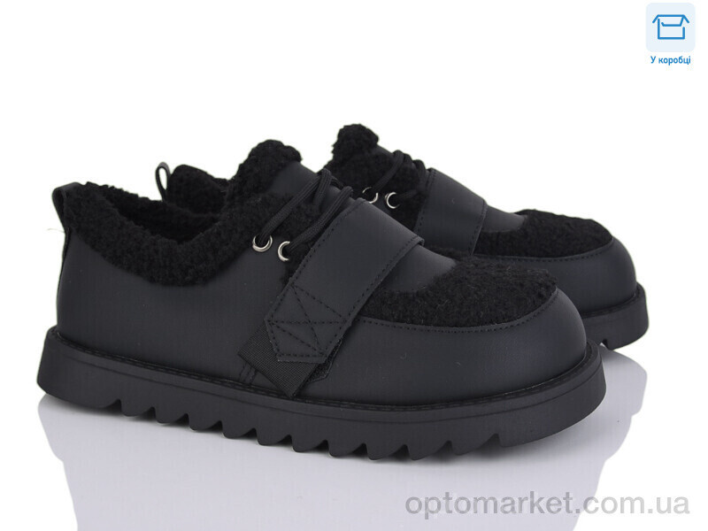 Купить Туфлі жіночі KF05-1 Lemon чорний, фото 2