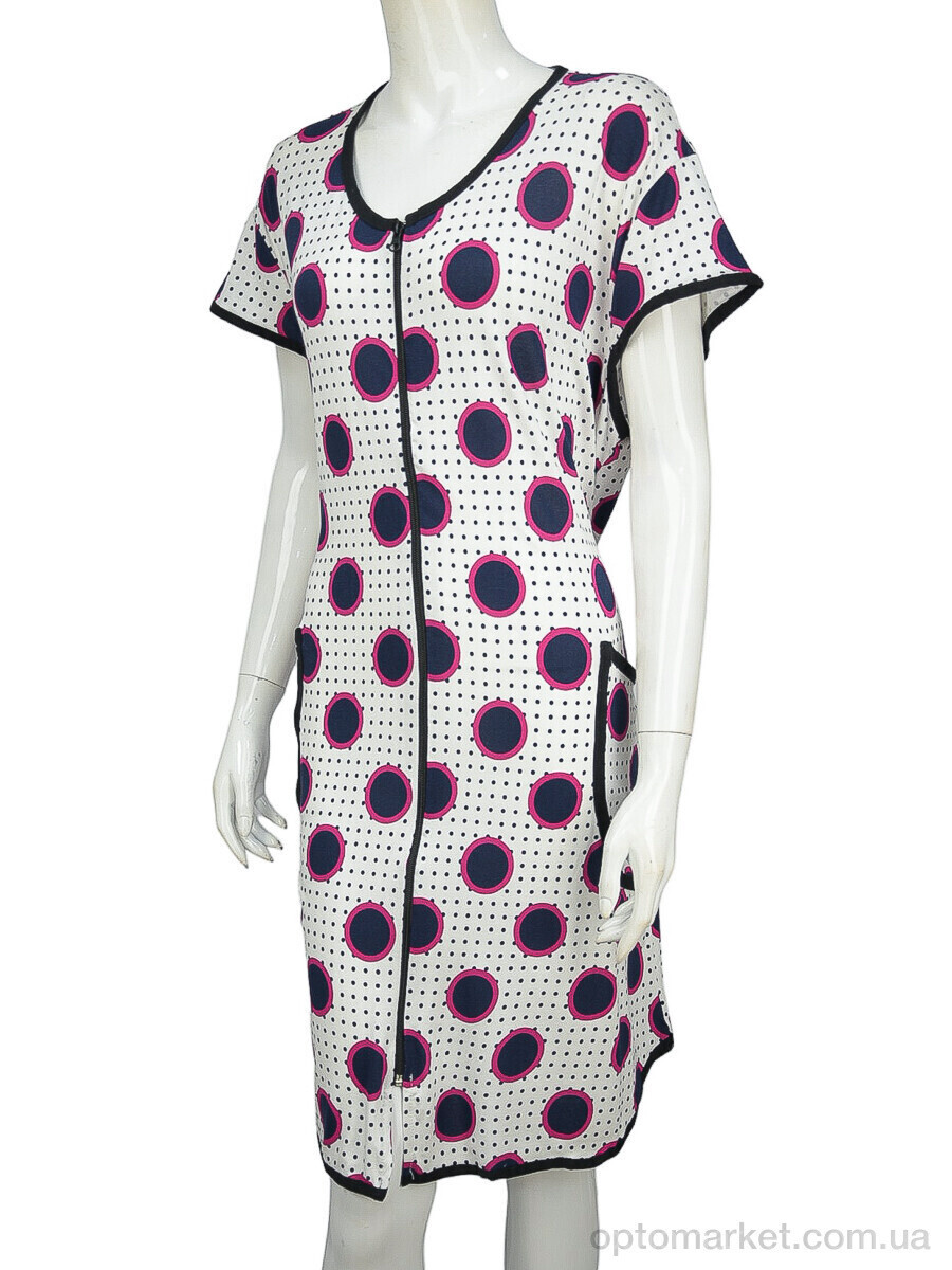 Купить Халат жіночі Халат Х/Б 002-3 white Banko білий, фото 4