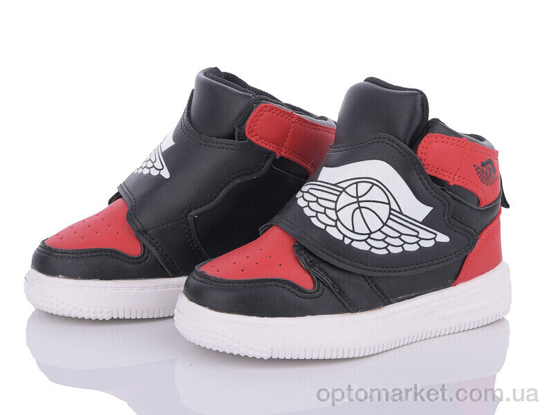 Купить Кросівки дитячі KJ06 black-red Style-baby-Clibee чорний, фото 2