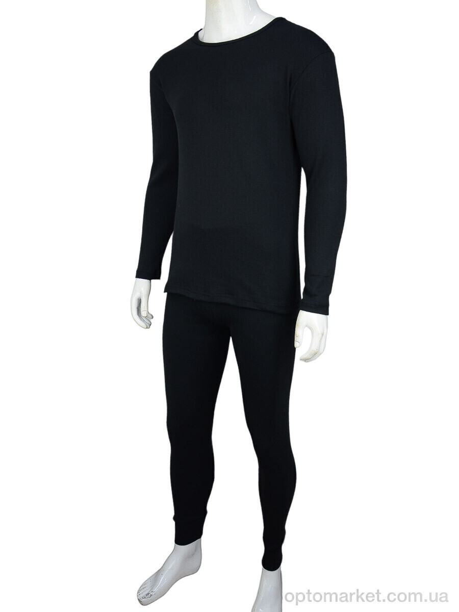 Купить Термобілизна чоловічі Комплект натільної білизни чорний Banko чорний, фото 4
