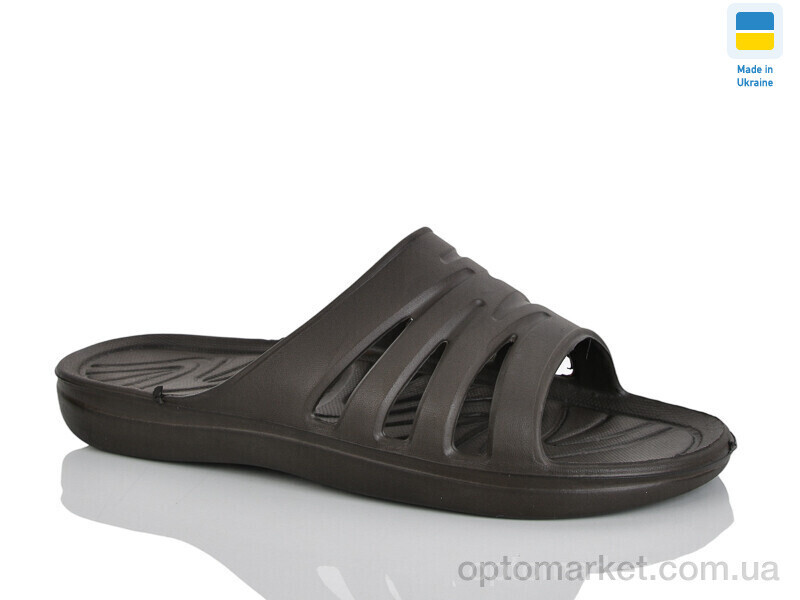 Купить Шльопанці чоловічі Краб коричневий Payas коричневий, фото 2