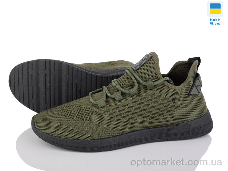 Купить Кросівки чоловічі Кредо 24-102NS хакі Kredo хакі, фото 2