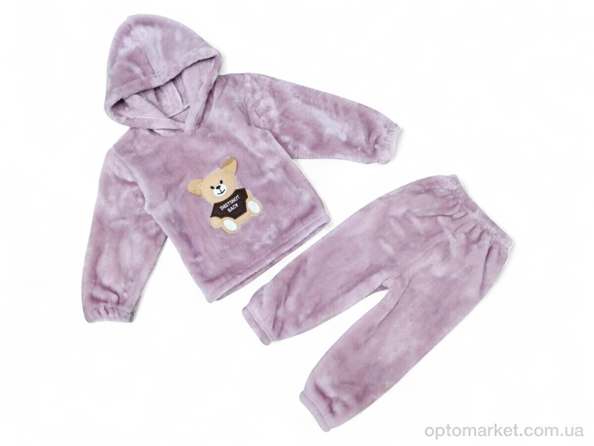 Купить Комплекти дитячі дитячі КТ21 пудровий батнік-штани Fashion Kids рожевий, фото 2