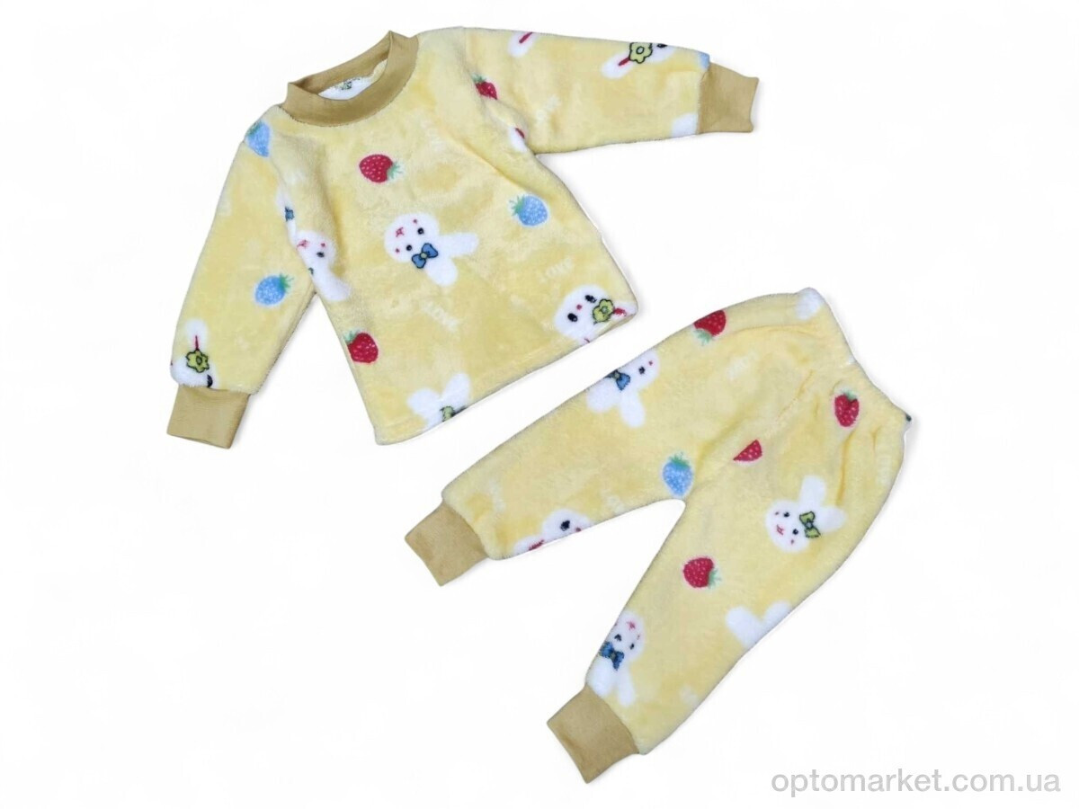 Купить Пижама дитячі КТ3 жовтий зайчик Fashion Kids жовтий, фото 2