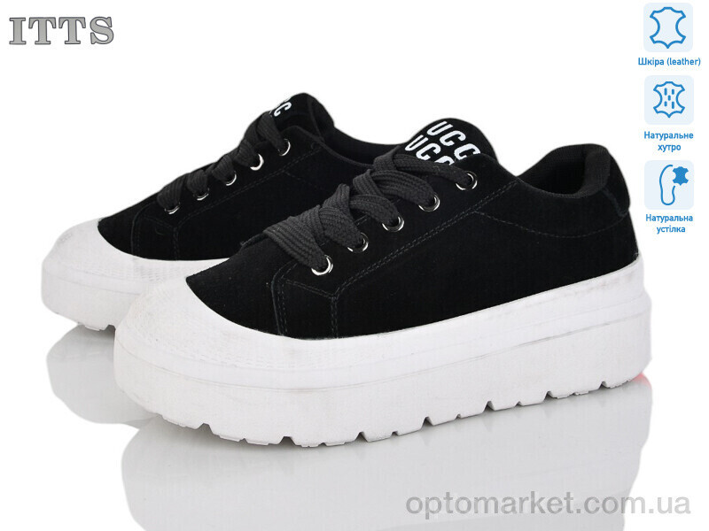 Купить Кросівки жіночі KT97-1 ITTS чорний, фото 2
