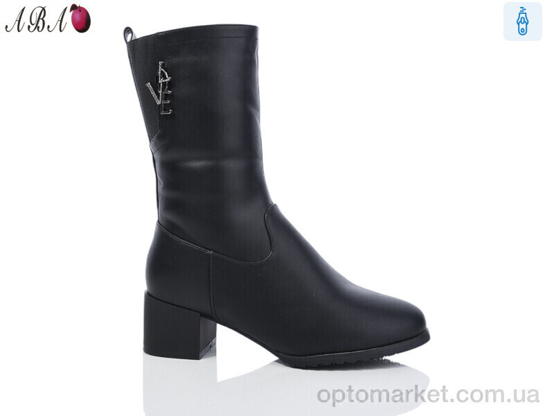 Купить Чоботи жіночі KU736-9 Aba чорний, фото 2