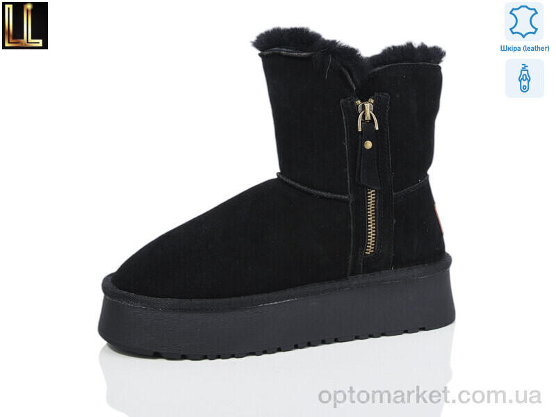 Купить Уги жіночі L 950-2A Lilin чорний, фото 2