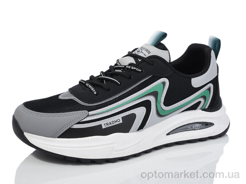 Купить Кросівки чоловічі L02-1 Nayasitun чорний, фото 2