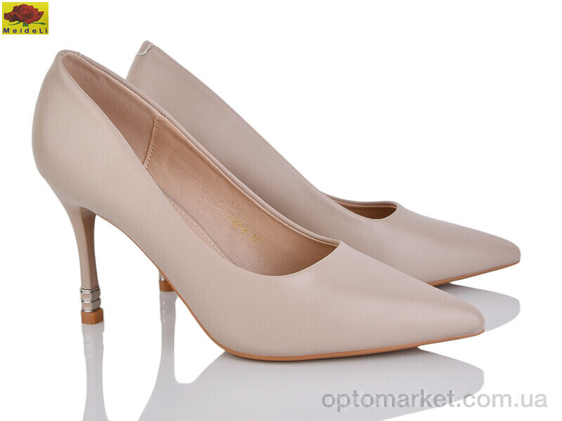Купить Туфлі жіночі L02-8 Mei De Li бежевий, фото 2