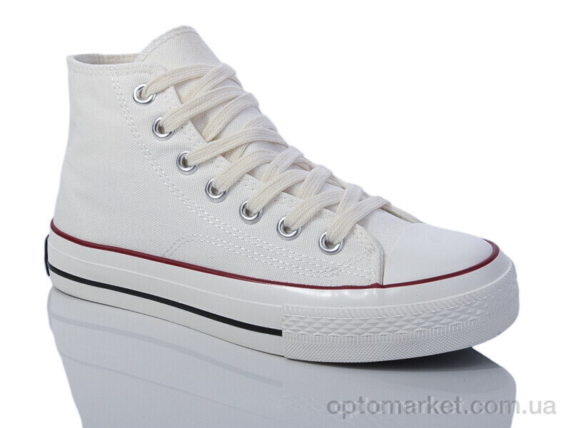 Купить Кеди жіночі L030-1-old Loretta білий, фото 3