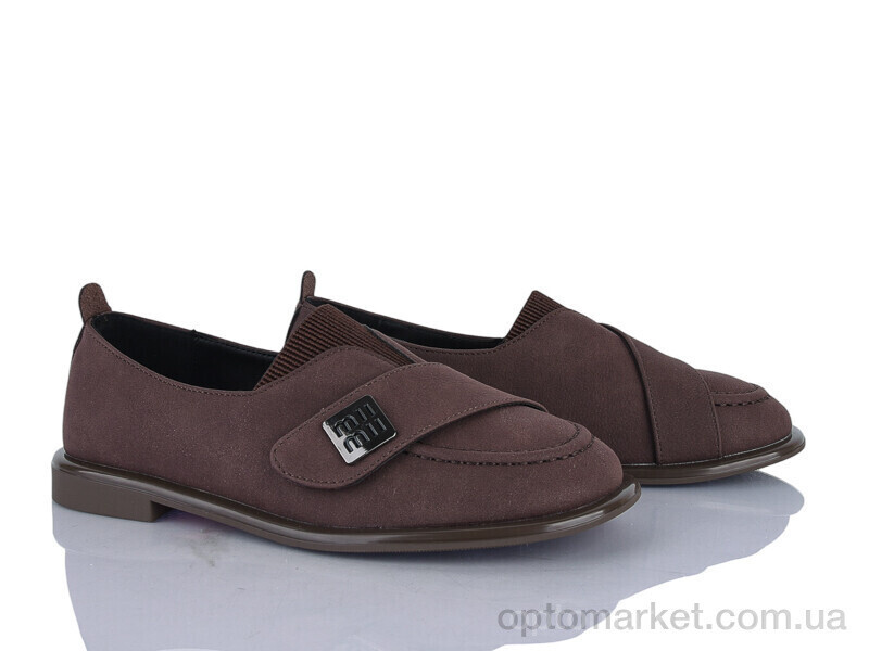 Купить Туфлі жіночі L050-1 Loretta коричневий, фото 2