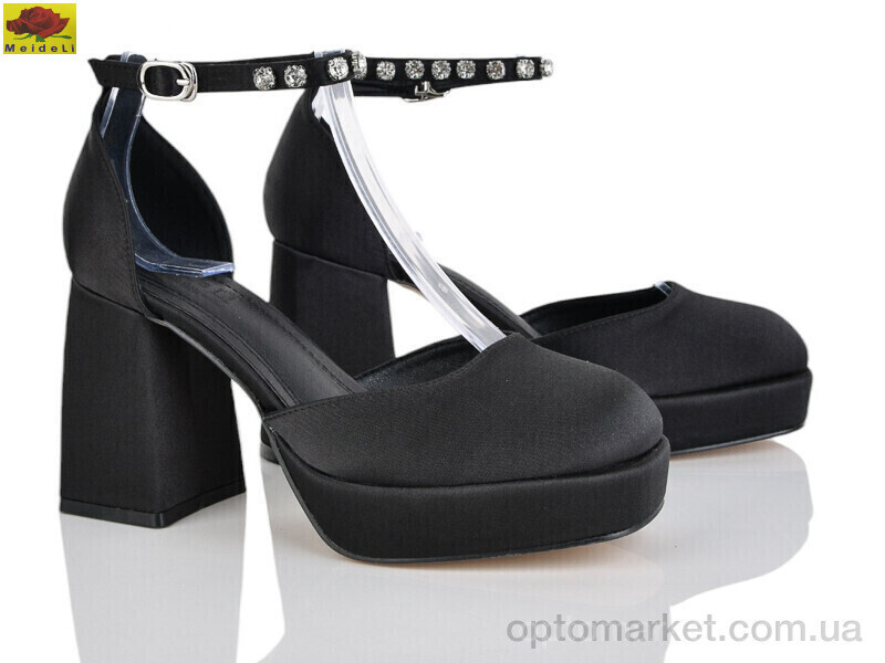 Купить Туфлі жіночі L100-11 Mei De Li чорний, фото 2