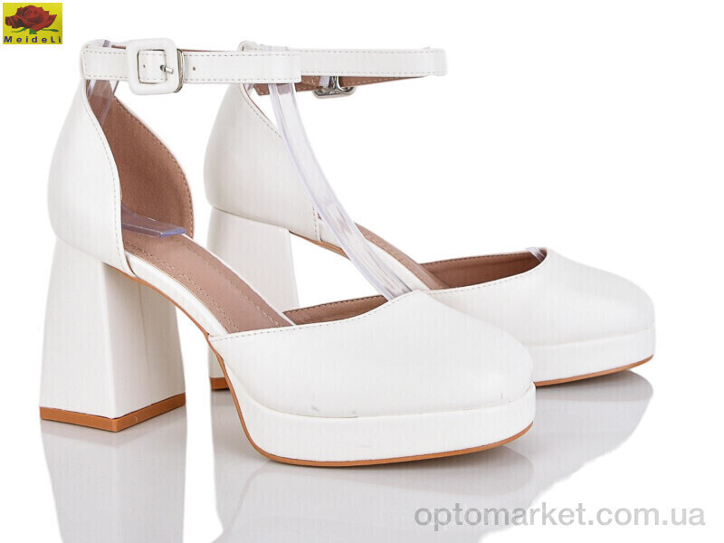 Купить Туфлі жіночі L100-15 Mei De Li білий, фото 2