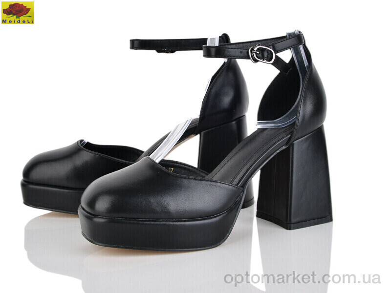 Купить Туфлі жіночі L100-2 Mei De Li чорний, фото 2