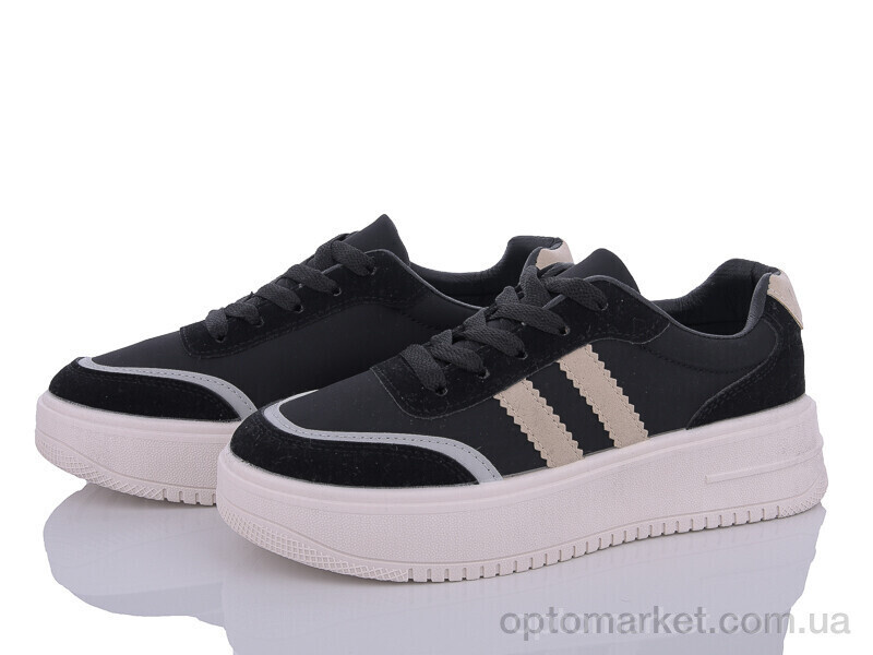 Купить Кросівки жіночі L1007-2 L.B. чорний, фото 2