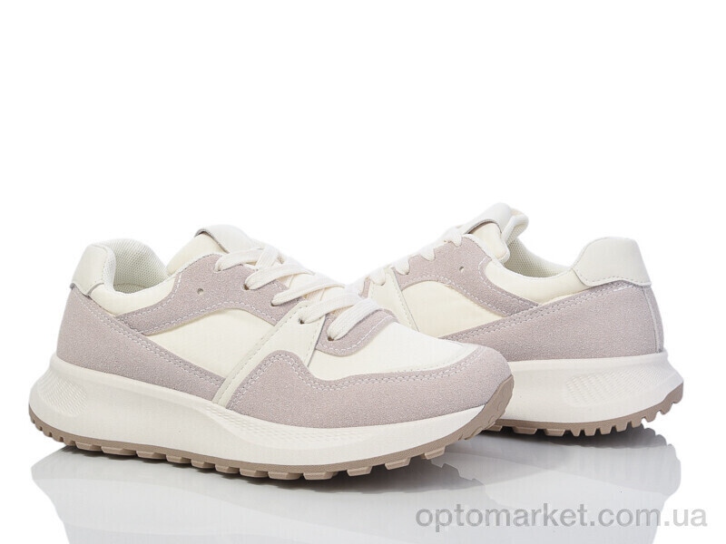 Купить Кросівки жіночі L1066-1 L.B. бежевий, фото 2