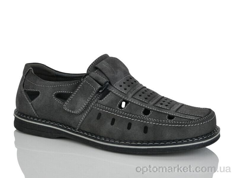 Купить Сандалі чоловічі L1067-709 Meko Melo сірий, фото 2