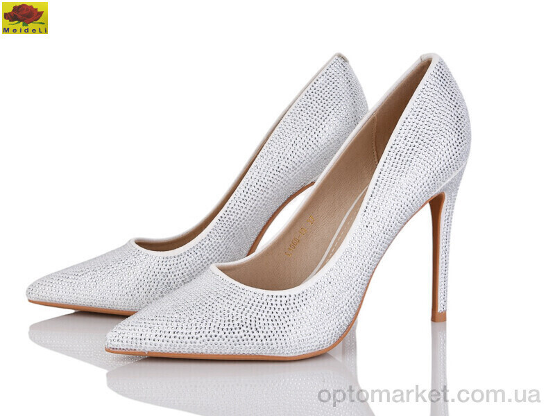 Купить Туфлі жіночі L1068-19 Mei De Li білий, фото 2