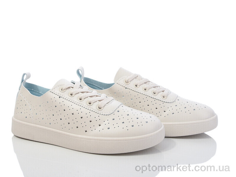 Купить Кросівки жіночі L1075-3 L.B. бежевий, фото 2